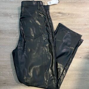 Faux Leather Pants